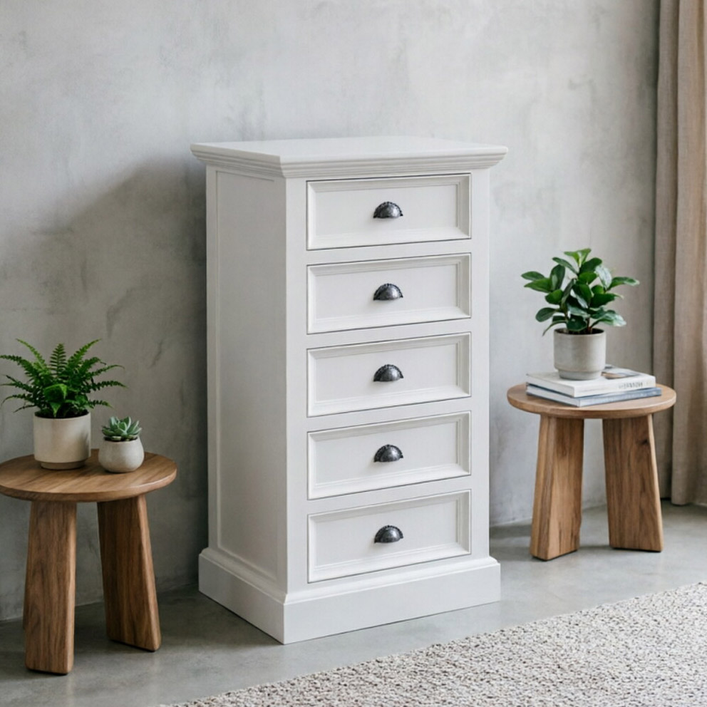 White 3+2  Dresser